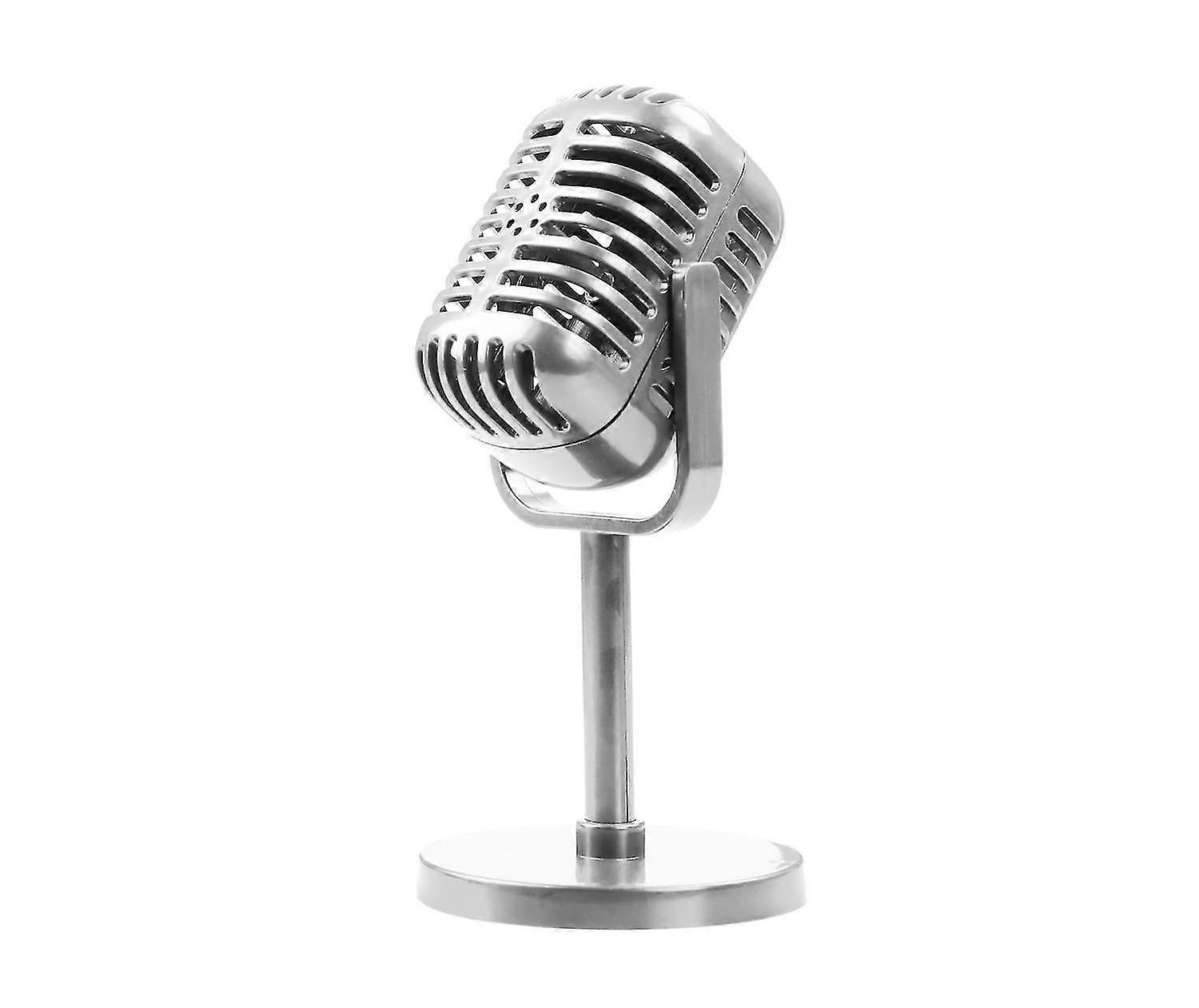 Classic Vintage Microphone Model Prop