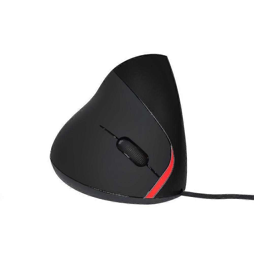 1 Wired Vertical Ergonomic Optical Mouse Note: The Package List Without User Manual. Black