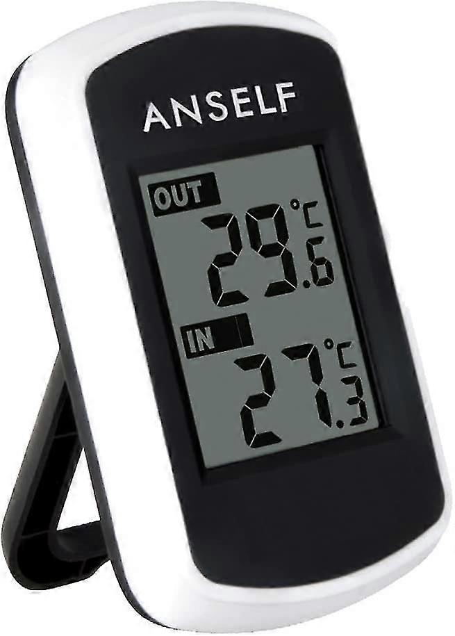 Wireless Digital Lcd Thermometer For Indoor And Outdoor Use