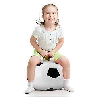 STOBOK 45cm Hopping Ball Hopper Ball Jumping Ball met Handvat Opblaasbare PVC Stuiterende Bal voor Kinderen
