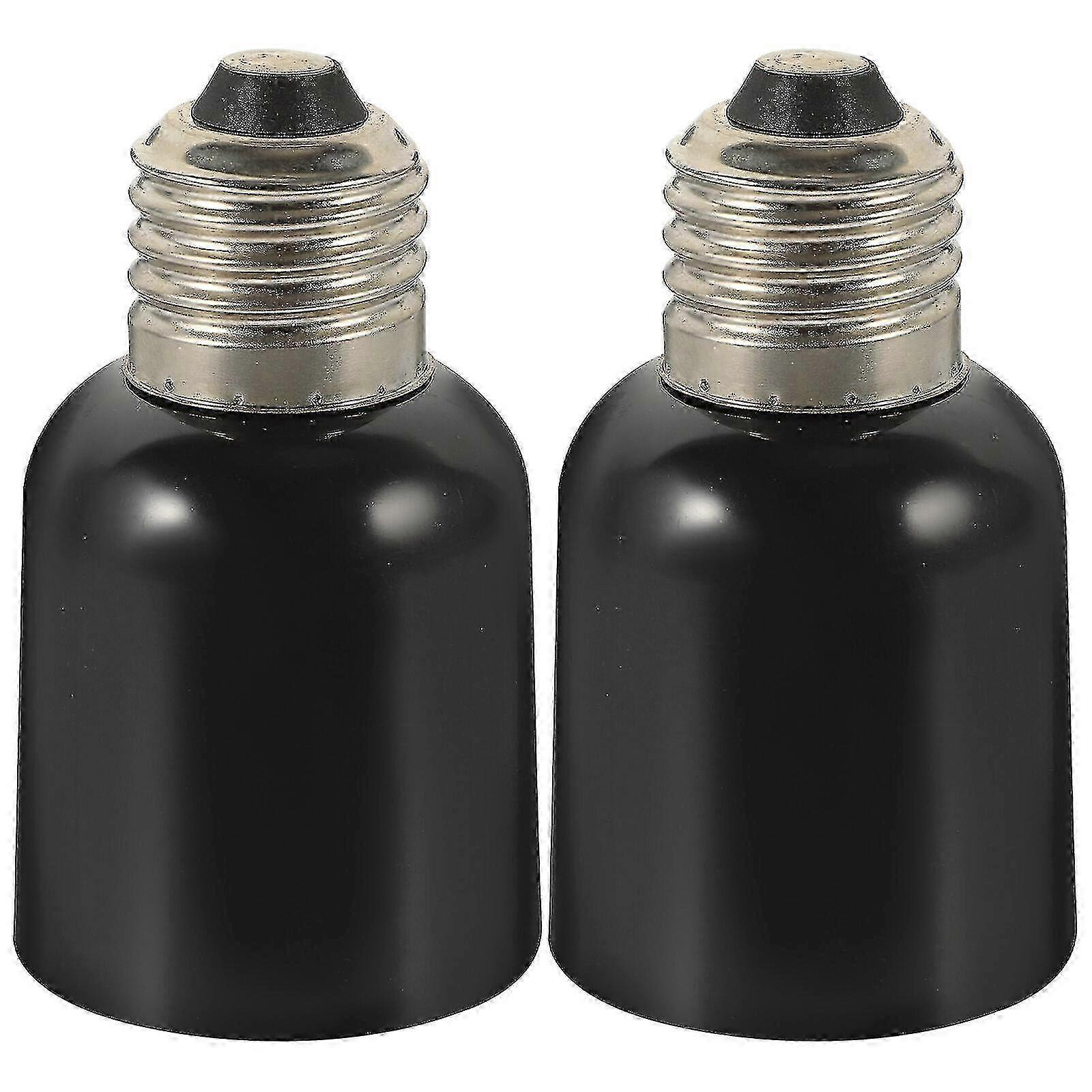 2pcs E27 to E40 Bulb Adapter Screw Light Converter Accessory