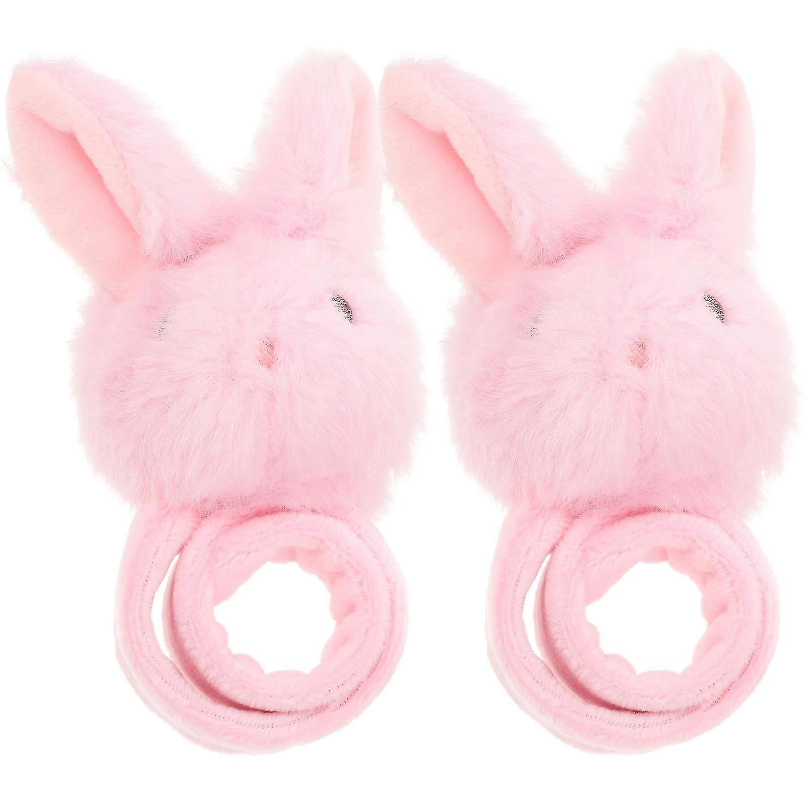 Animal Slap Bracelet Rabbit Shape Crafted compatible with Playing 2Pcs Bundle