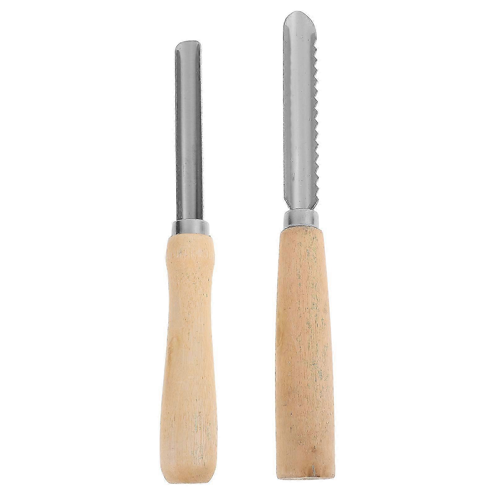 Fruit Corer Multifunctional Kitchen Tool for Core with 2Pcs Silver Finish