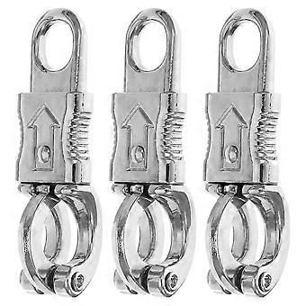 VALICLUD Equestrian Panic Hook Zinc Alloy Quick Release Horse Reins Hook Metal Clip for Stable and Riding Gear Accessories