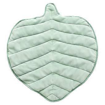 Cooling Mat/Pad/Blanket for Dogs & Cats Indoor - Fabric, Non-Gel, Leaf Shaped Pet Pad, Waterproof Summer Sleep Mat L