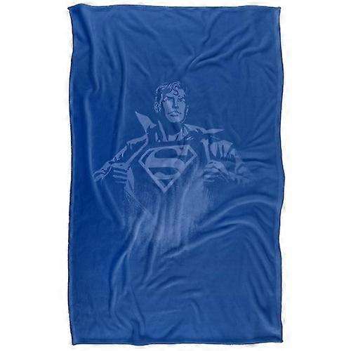 Superman Chest Logo Blanket