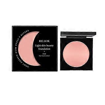 Rosa feuchtigkeitsspendende Concealer Foundation Creme natürliches Licht und dünne matte klare Make-up-Effekt Hautpflege Foundation Creme rosa