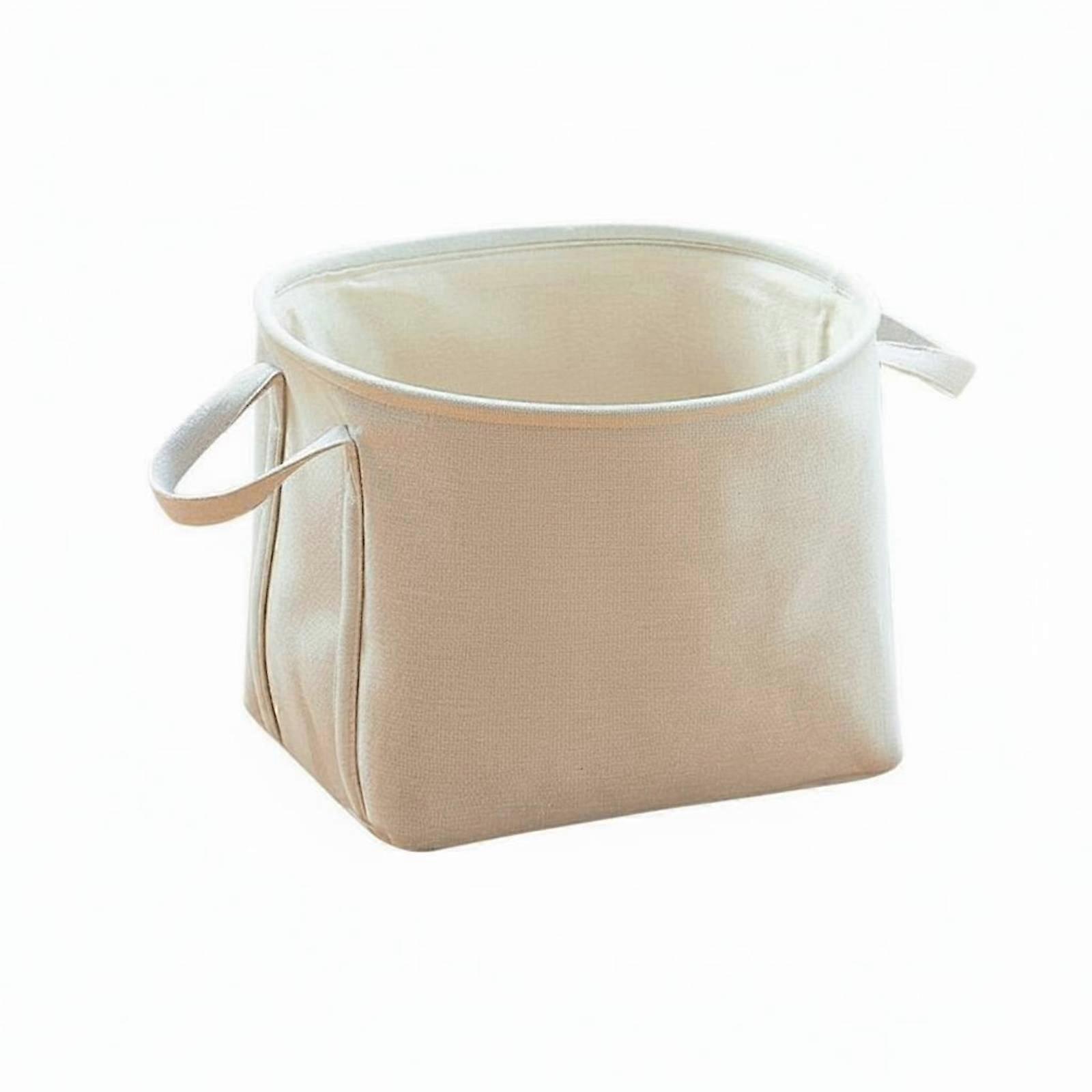 Linen Clothes Storage Basket Versatile Foldable Laundry Basket Foldable Textile