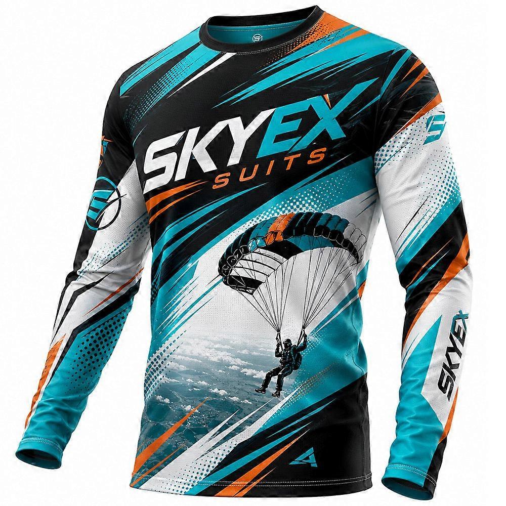 Skydiving Sublimation Printed Jersey-027