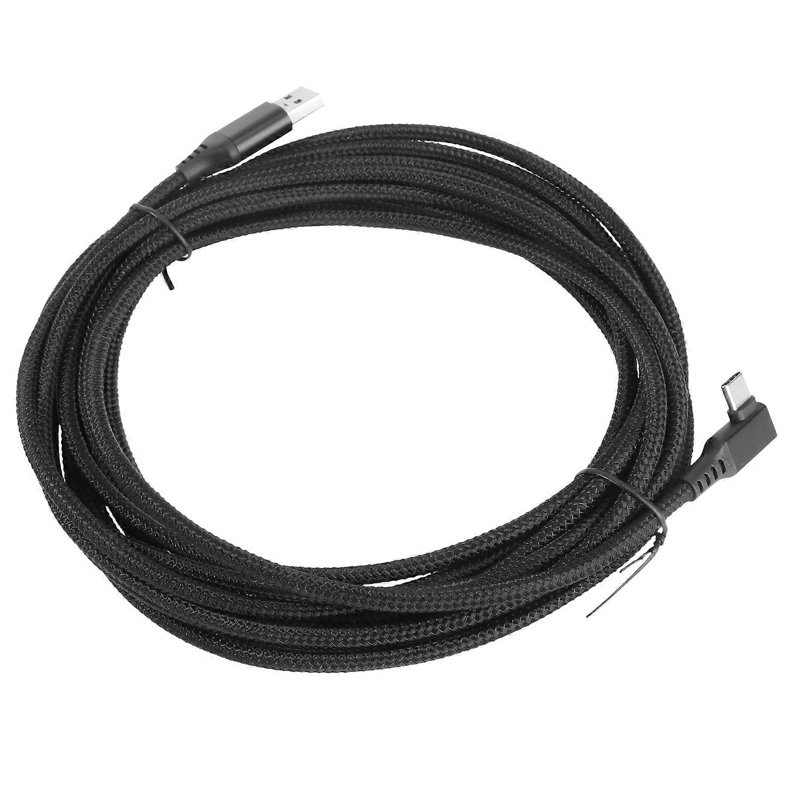 Vr Earphone USB Charging Cable for Data Transfer 1Pcs Type C Elbow Cable