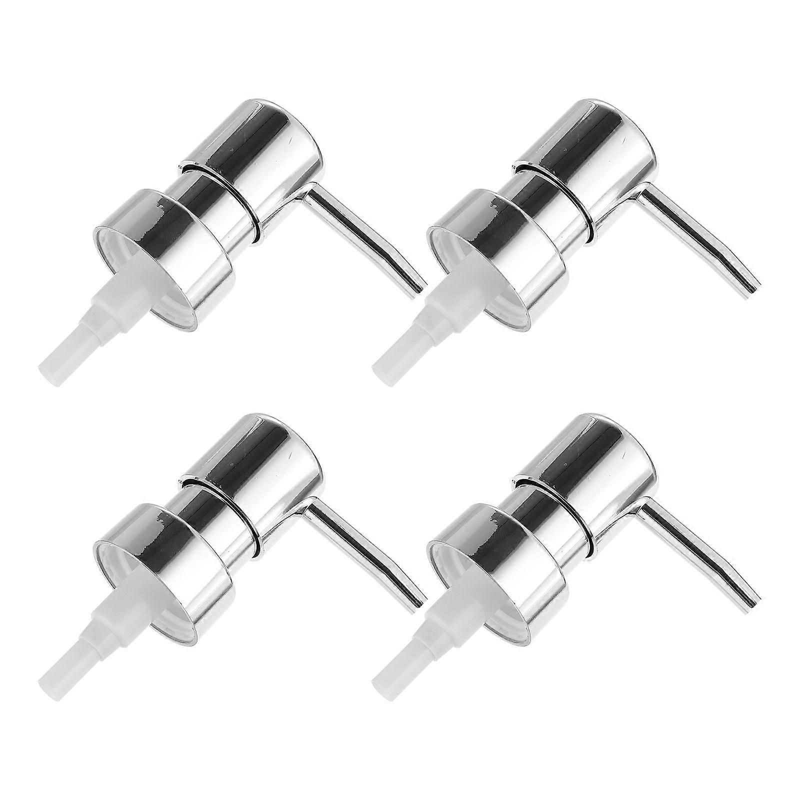 Pressure Emulsion Pump for Bottle with 4Pcs Pump Heads Replacement