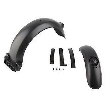 2 Pcs Electric Scooter Front Rear Wheel Mudguards ABS Fender Mudguard Replacement for Ninebot F30 Electric Scooter