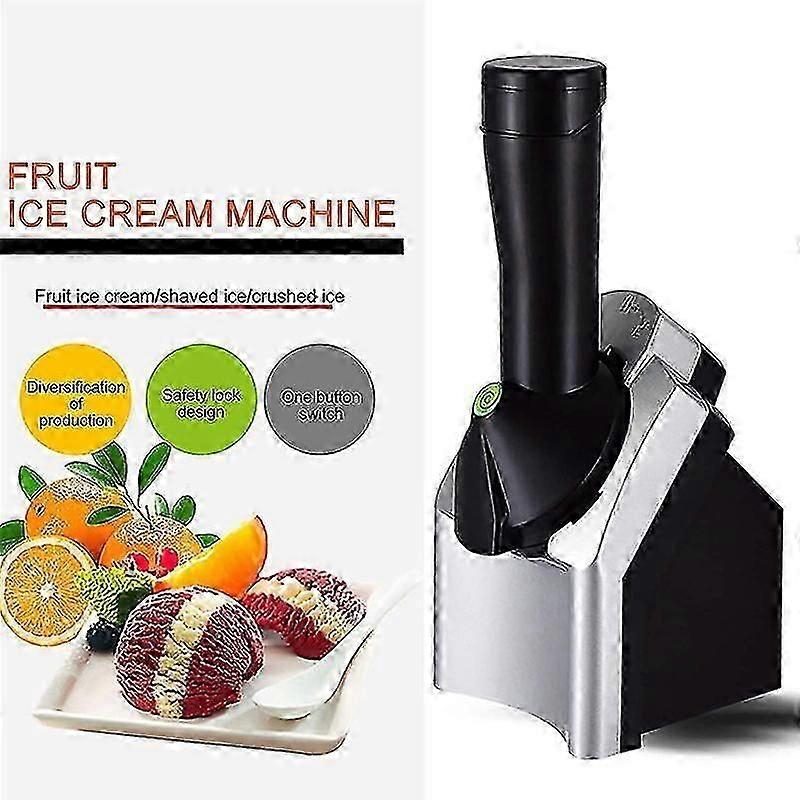 Electric ice cream maker for home with fruit sorbet function