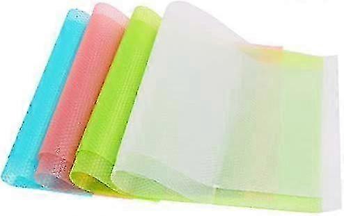 8-pack antibacterial reusable fridge mats