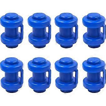 Trampoline Pole Caps, Durable Plastic Safety End Caps, Secure Net & Protect Sharp Edges, Replacement Parts, 8 Pack, 50mm x70mm, Diameter 25mm, Compati