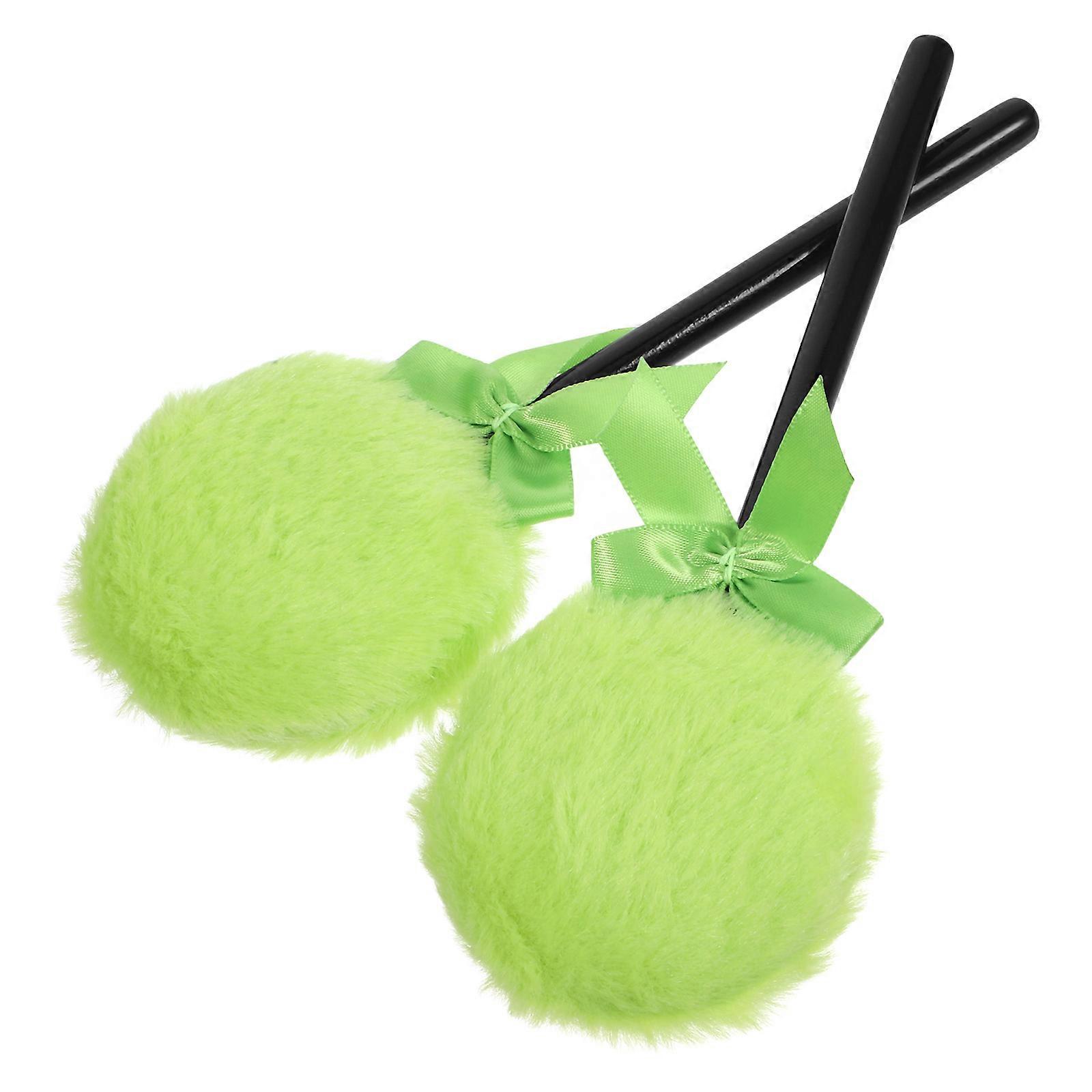 Green Brush for Makeup with Highlighter Function 10Pcs