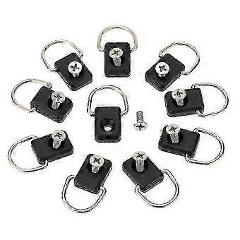 10pcs Premium Kayak D Rings for Outfitting Rigging, Boat Canoe Accessories APT