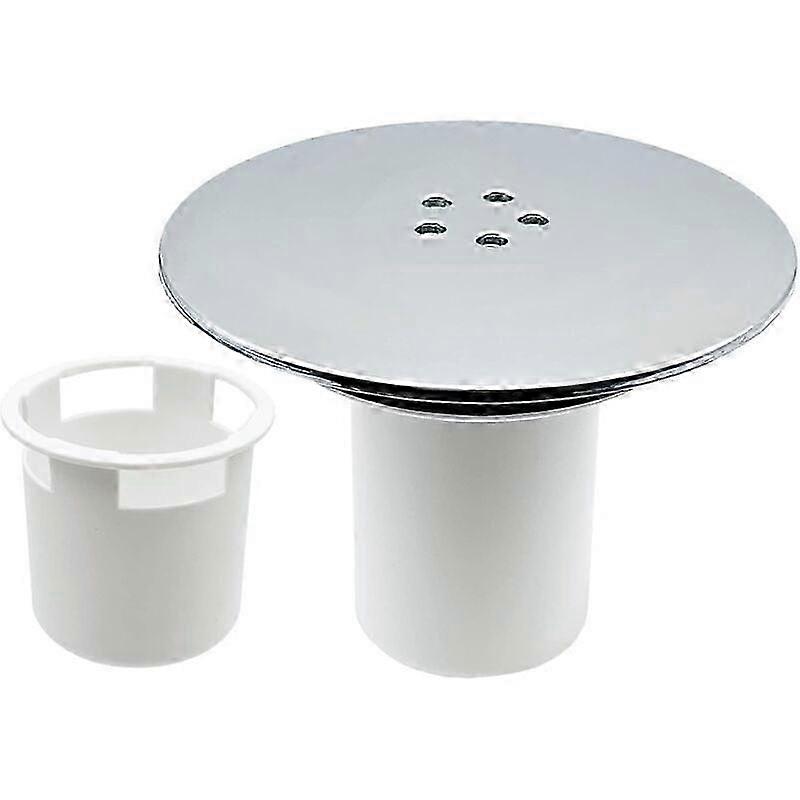 Chrome Fast-Flow Shower Drain Cover