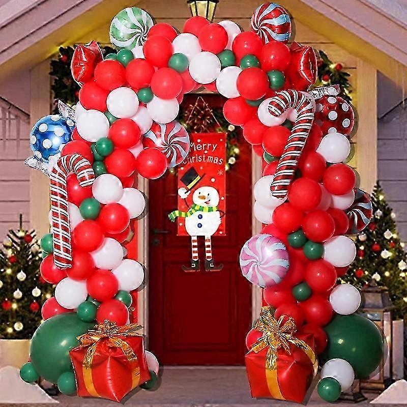 Festive Christmas Arch Balloon Set