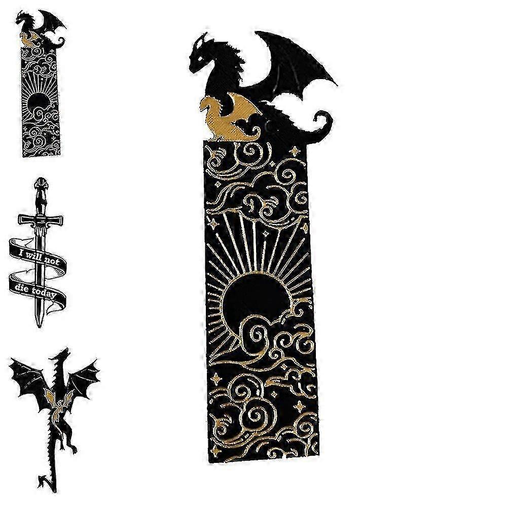 Dragon Sun Cloud Bookmark