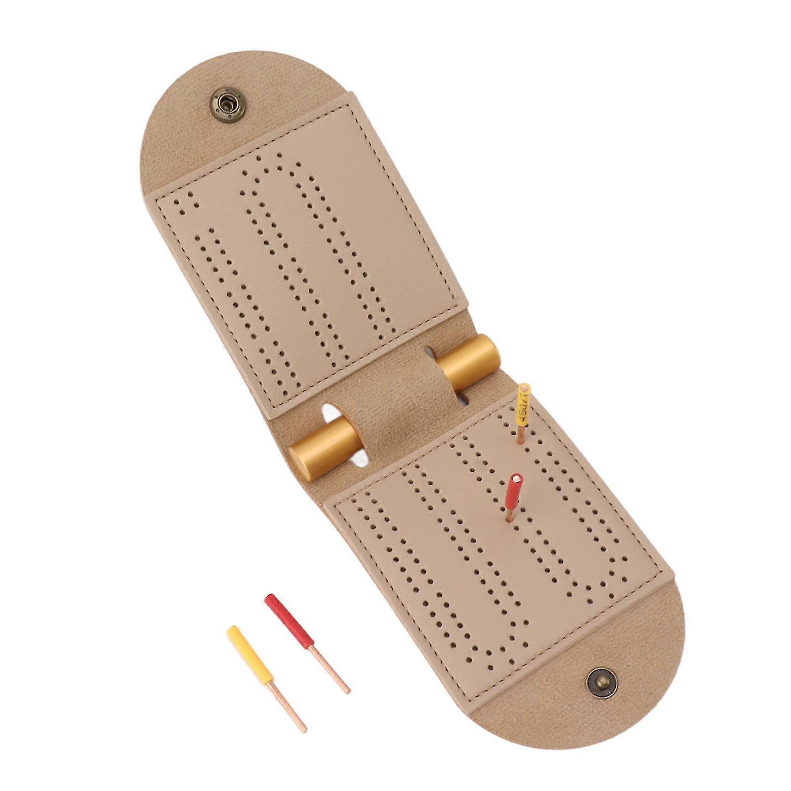 Pocket-Sized Foldable Track Game Board
