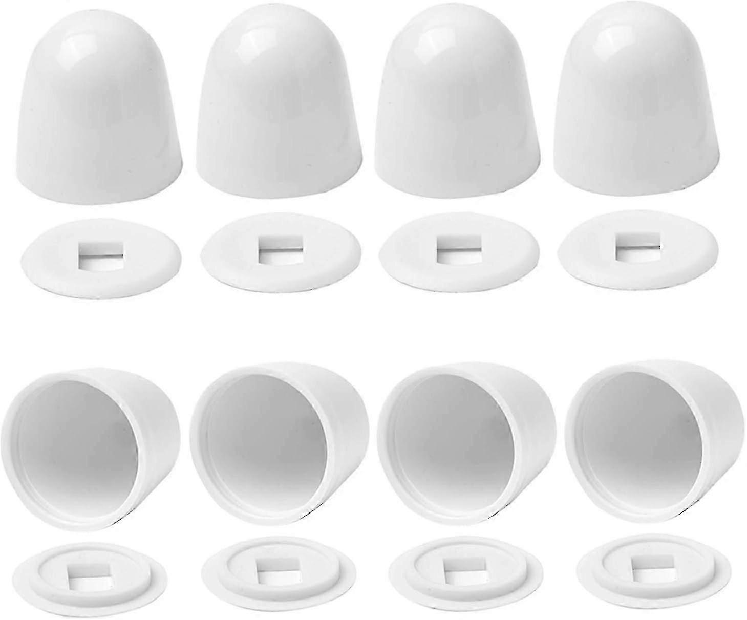 Universal Push-In Toilet Bolt Cover Set