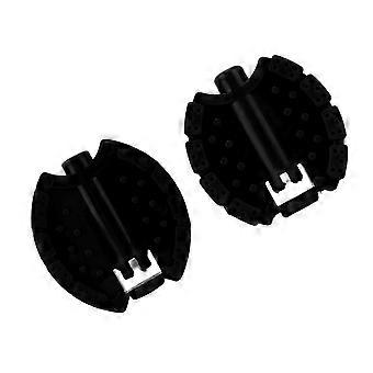 2 Pcs Kids Bike Pedal Plastic Children's Tricycle Bicycle Pedals Child Baby Stroller Front Wheel Foot Pedal Accessories Black