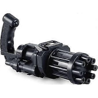 Portable Bubble Gun, Gatling Style Toy With Rechargeable Feature For Rich Bubbles, Leakage-Proof Design Ensures Safe And Mess-Free Play, a