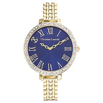Christian lacroix Quartz Analog Women's Watch with CLWE35 Stainless Steel Bracelet