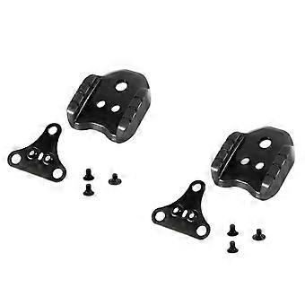 Bicycle Dual-Use Pedal Adapter, PA+GF+TPU, Road Bike Convert for SPD Cleats, Compatible with SPD Shoe Cleats, Includes Baseplates and Cleat Screws