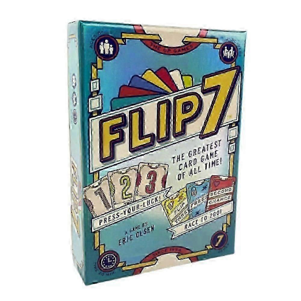 Flip7 Addictive Press-Your-Luck Game