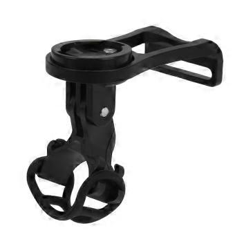 Fietscomputerhouder voor fiets GPS verlengde houder voor Garmin Edge fietscomputerZwart