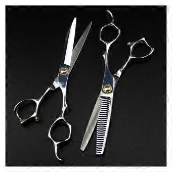 Professional Hair Cutting Scissors 6 Inch Stainless Steel Barber Shears with Ergonomic Handle and Sharp Blades