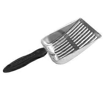 Stainless Steel Fine Mesh Pet Waste Scoop Litter Shovel for Cat Reptile Bird Small Pet 
