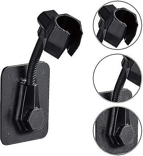 Adjustable Wall Mounted Shower Bracket Adhesive Plastic No Drill