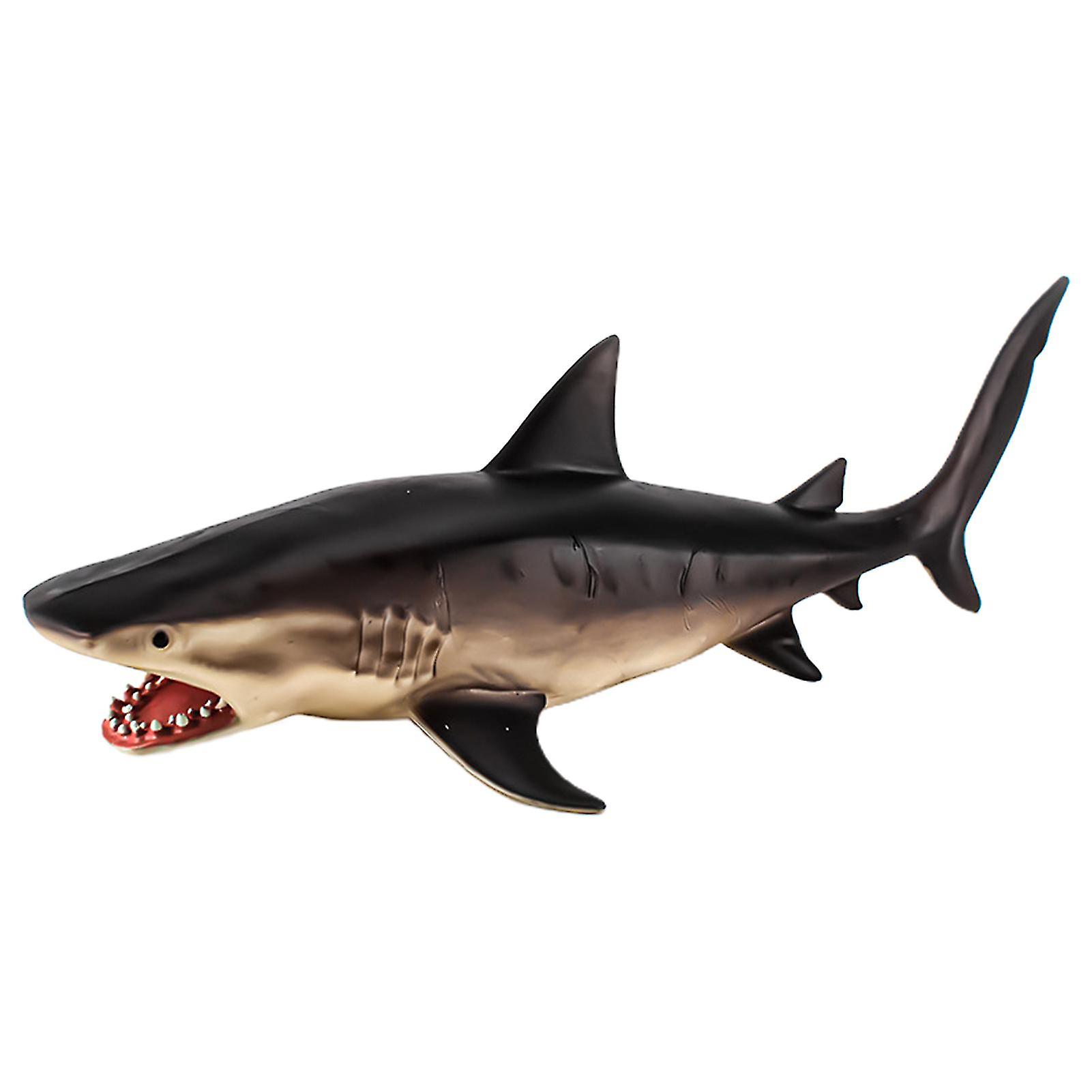 טייגר כריש צלמית הדמיה Pvc עמיד ללבוש פיתוח מודיעין טיגריס כריש צעצוע חינוכי לילדים