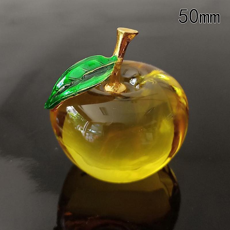 50/60mm γλάσο K9 κρύσταλλο Apple τέχνες γυαλί χαρτί χαρτί home desktop διακόσμηση