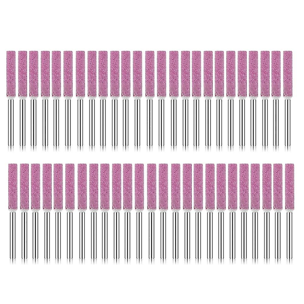 50 Pieces Burr Grinding Stone File,polishing Grinding Tool Grinding Bits For Chainsaw Sharpener, 0.
