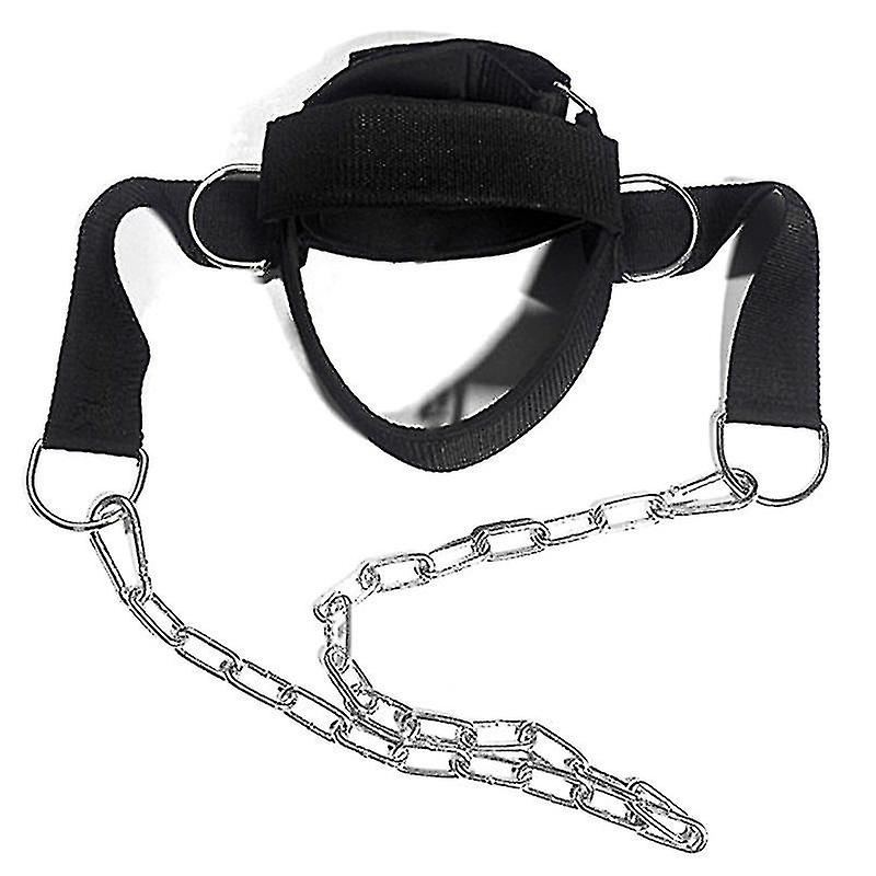 1pcs Weighted Strength Training Head And Neck Cap Weight Trainingblack