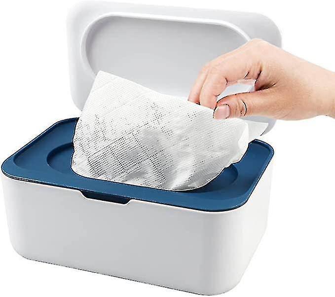 Wipes Dispenser Case,baby Wet Wipes Box Tissue Storage Box Case With Lid Seal Dry Wet Toilet Paper C