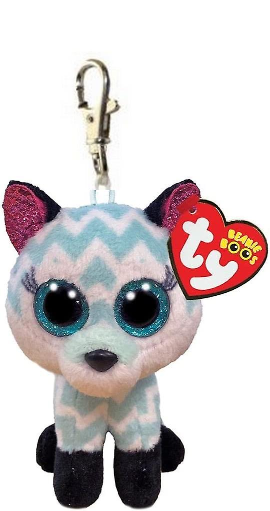 TY Boo Key Clip Atlas the Fox 7cm