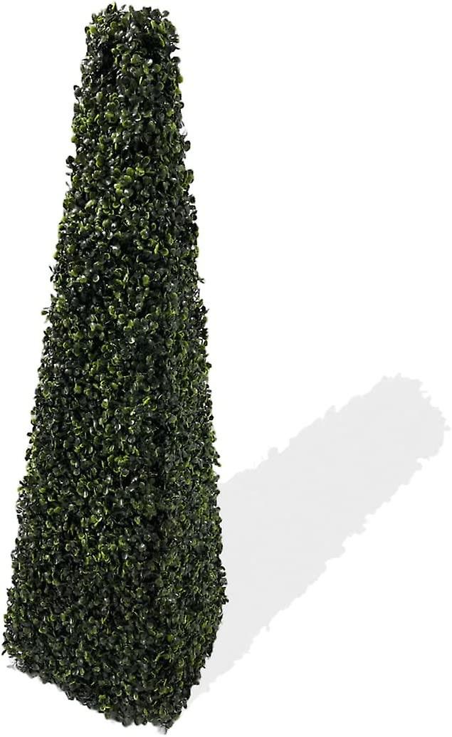 Best Artificial 3ft / 90cm Pyramid Obelisk Boxwood Topiary Tree