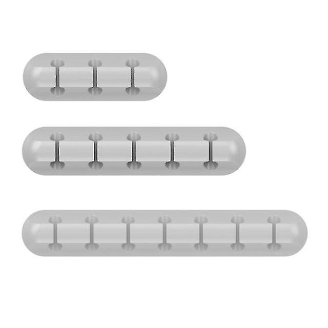 Cable Holder Clips, 3-pack Cable Management Cord Organiser Clips Silicone