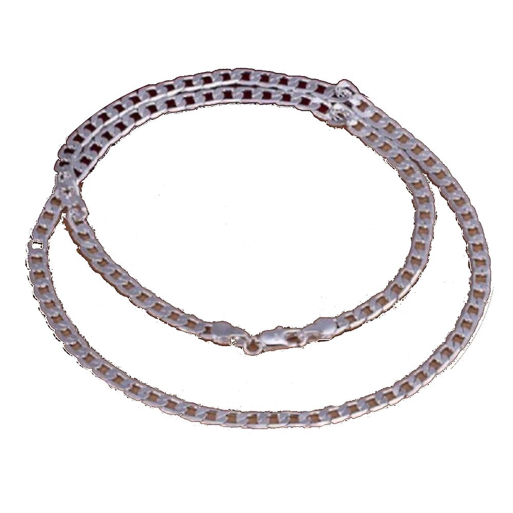 Veile Studios Men Simple Geometric Silver Necklace Necklaces & Pendants