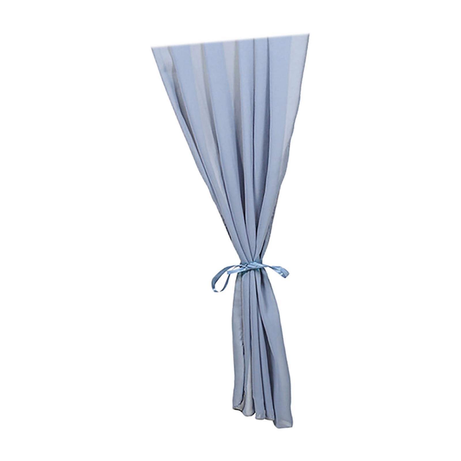 Chiffon Table Runner Rústico Wedding Table Runner Decoración Azul Cielo 70x300cm