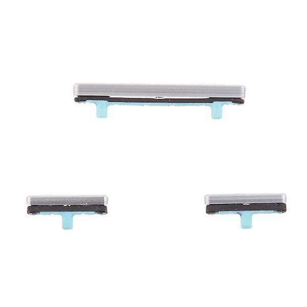 5xFor Samsung S8/S8+,On Off Power + Volume Control Buttons Replacement Silver