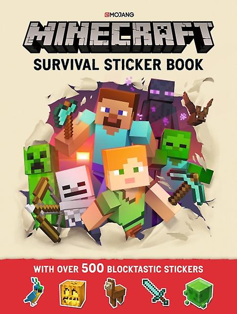 Minecraft Survival Sticker Book by Mojang AB Paperback