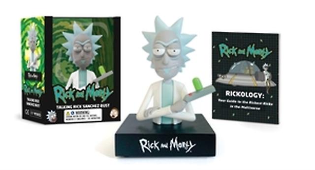 Rick And Morty Talking Rick Sanchez Bust by Running Press Paperback Book