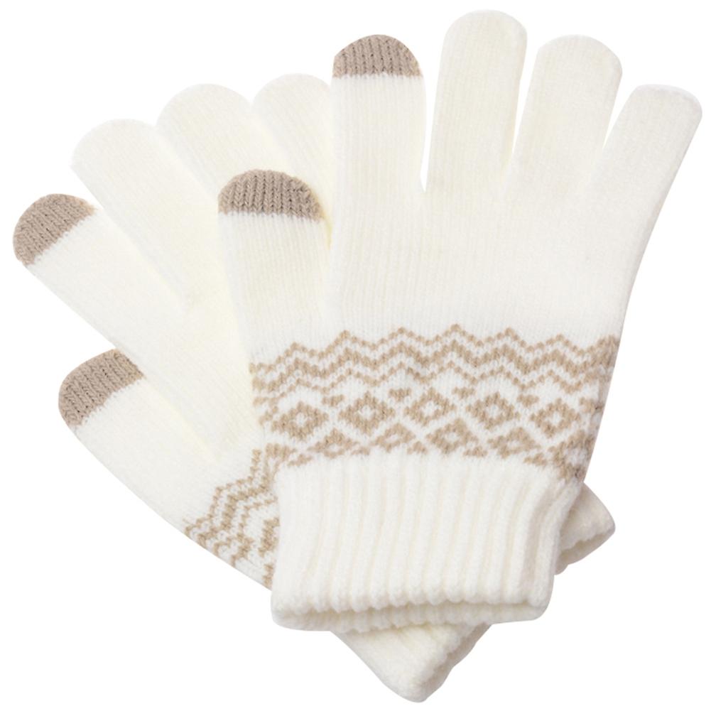 Winterfrauen Touchscreen Strickhandschuhe Warme elastische Fäustlinge