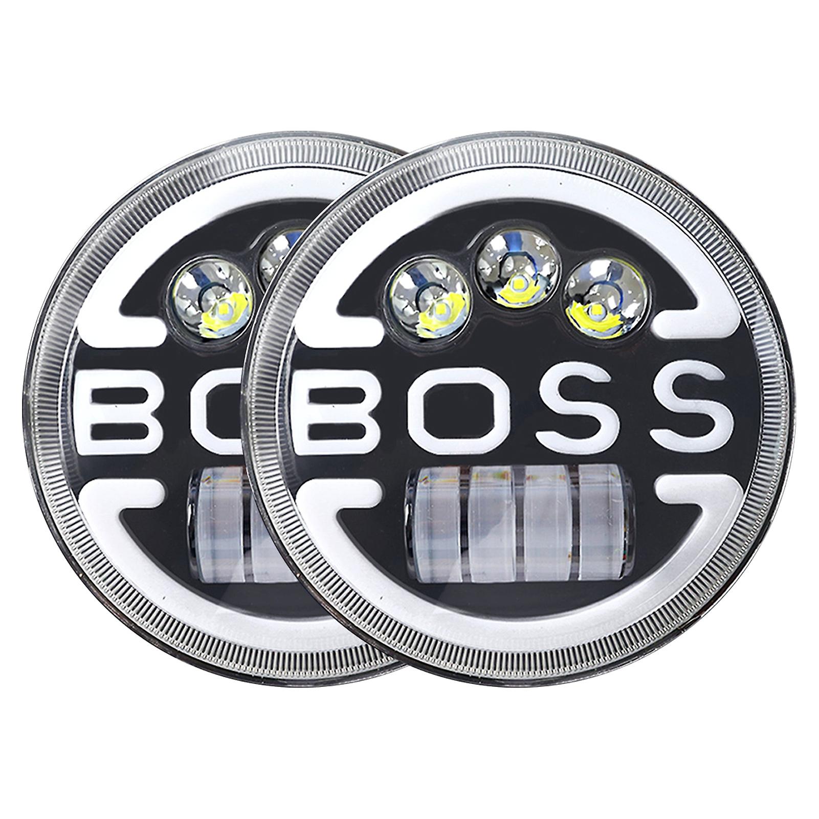 7-inch LED Headlight for Off Road Car High Brightness Far Near Beam Spotlights for SUVs
